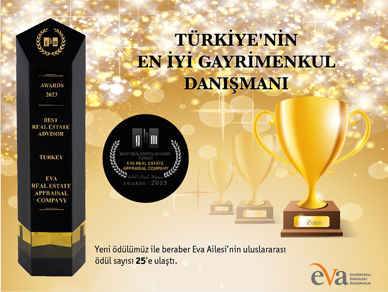 EVA, TÜRKİYE'NİN EN İYİ GAYRİMENKUL DANIŞMANI FİRMASI SEÇİLDİ